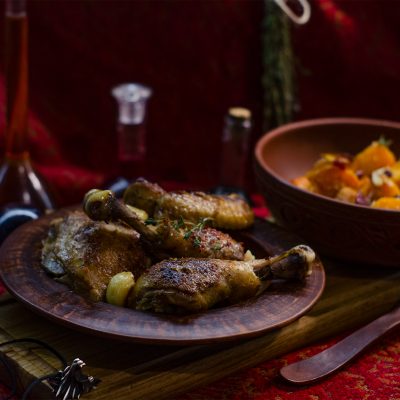 Странный рецепт цыпленка с тыквой из Ведьмака (The Witcher's Mysterious recipe)